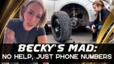 Becky Is Upset That Men Asked For Her Number Instead Of Helping Her Change Her Tire