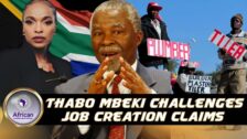 Fmr South African President Thabo Mbeki Has Disputed Recent Claims Of Significant Job Creation